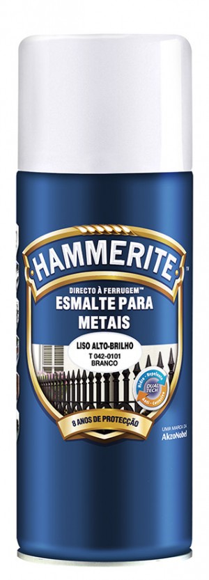 Hammerite Spray Liso Alto-Brilho